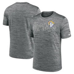Los Angeles Rams Velocity Arch Performance T-Shirt - Anthracite cheap