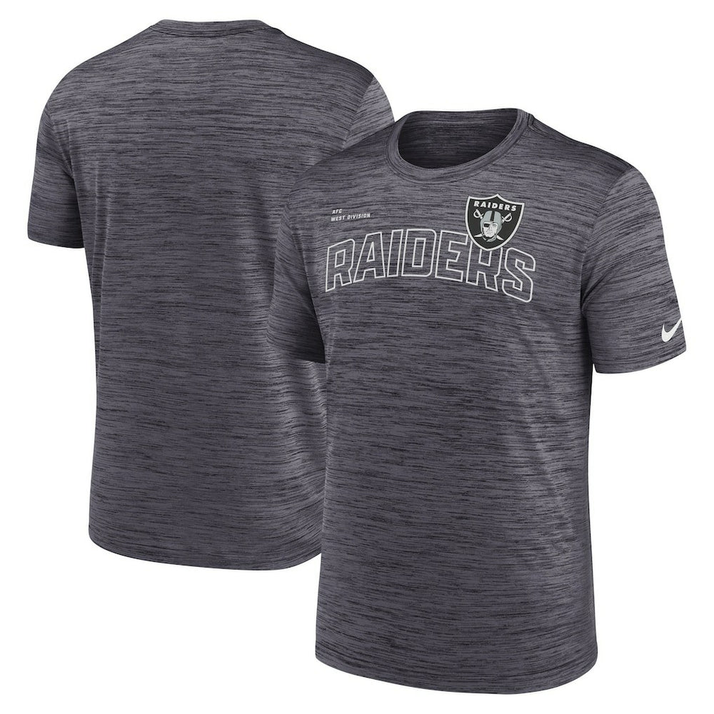 Las Vegas Raiders Velocity Arch Performance T-Shirt - Black for sale