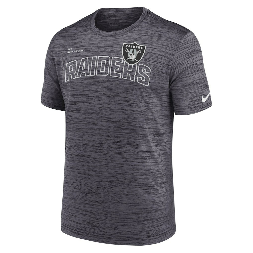 Las Vegas Raiders Velocity Arch Performance T-Shirt - Black for sale