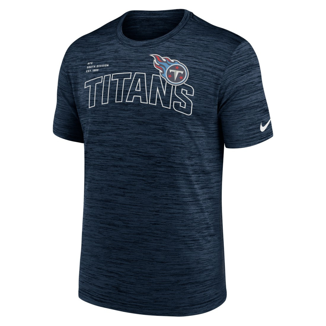 Tennessee Titans Velocity Arch Performance T-Shirt - Navy on sale