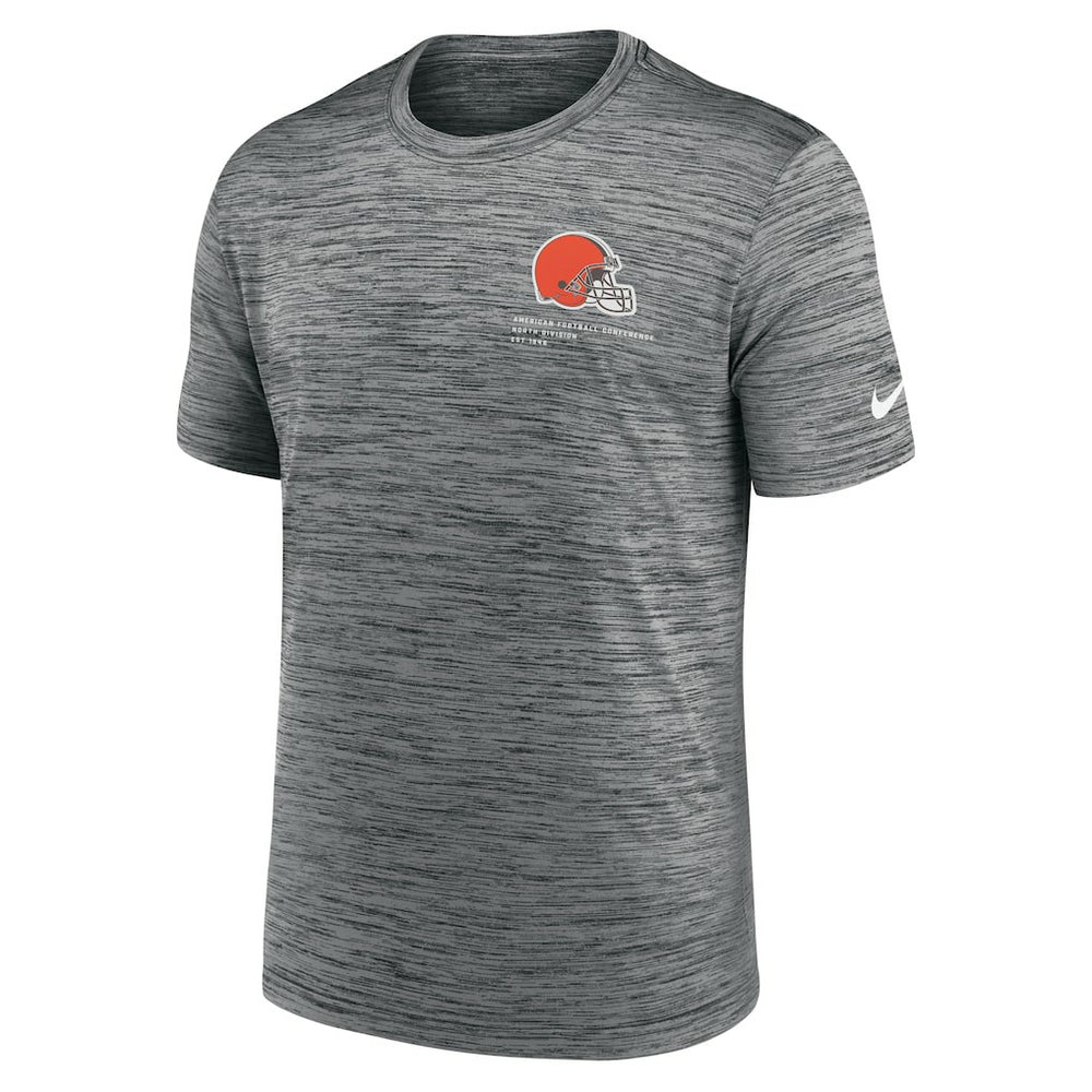 Cleveland Browns Velocity Performance T-Shirt - Anthracite cheap