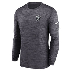 Las Vegas Raiders Velocity Long Sleeve T-Shirt - Black sale