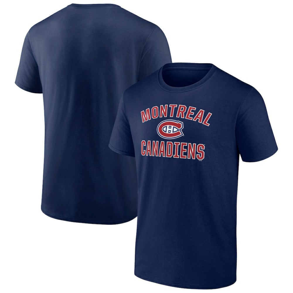 Montreal Canadiens Victory Arch T-Shirt - Navy T-shirts