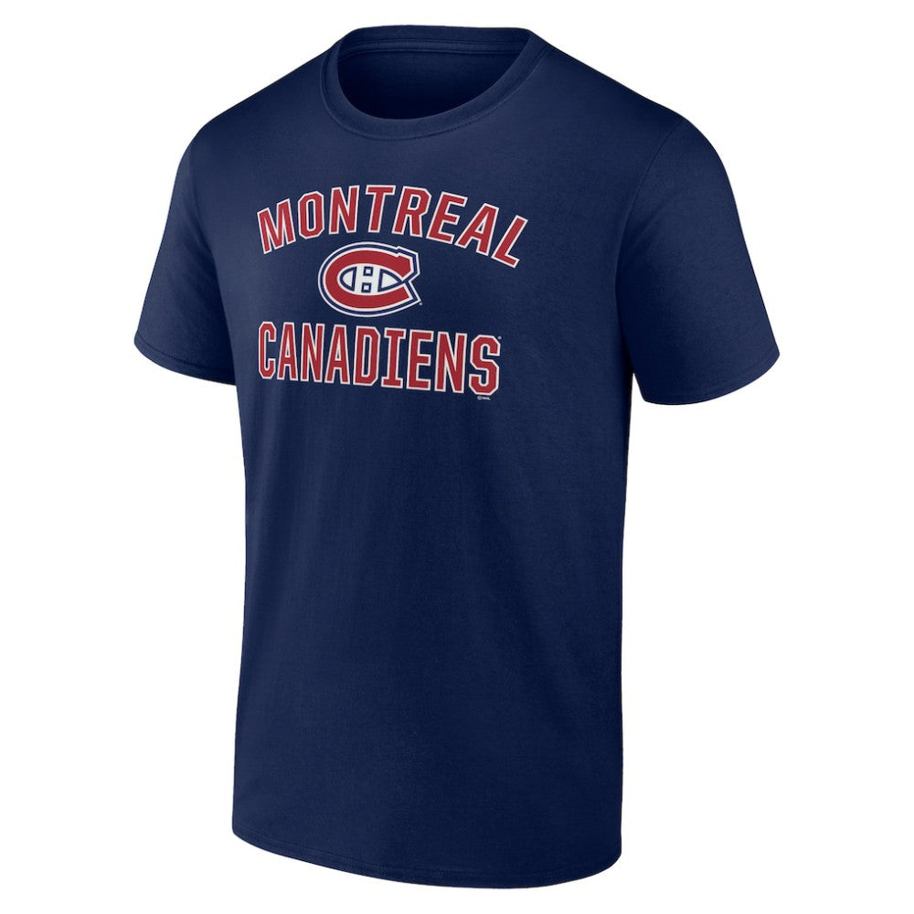 Montreal Canadiens Victory Arch T-Shirt - Navy T-shirts