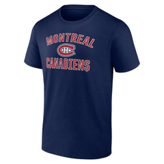 Montreal Canadiens Victory Arch T-Shirt - Navy T-shirts