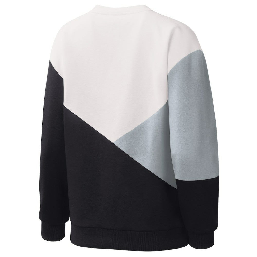 Chicago White Sox Starter Women's Shutout Pullover Sweatshirt White/Black