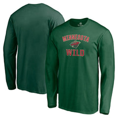 Minnesota Wild Victory Arch Long Sleeve T-Shirt - Green T-shirts
