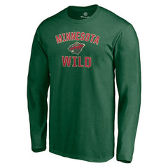 Minnesota Wild Victory Arch Long Sleeve T-Shirt - Green T-shirts