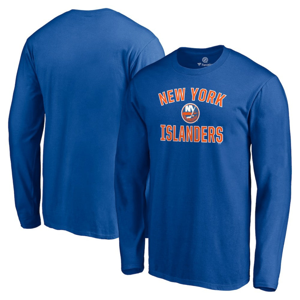 New York Islanders Victory Arch Long Sleeve T-Shirt - Royal T-shirts