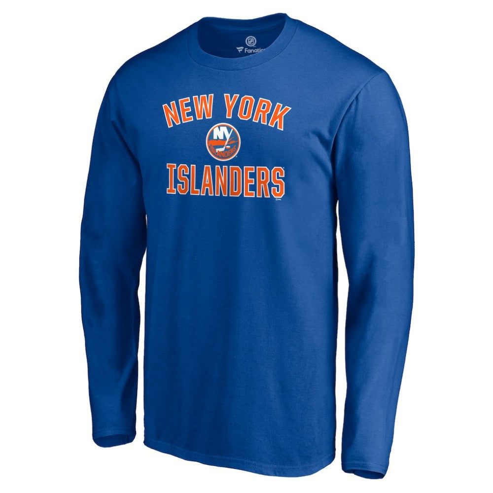 New York Islanders Victory Arch Long Sleeve T-Shirt - Royal T-shirts