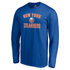 New York Islanders Victory Arch Long Sleeve T-Shirt - Royal T-shirts