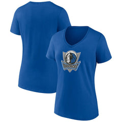 Dallas Mavericks Women's Alternate Logo V-Neck T-Shirt sale - Royal online