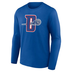 Detroit Pistons Alternate Logo Long Sleeve T-Shirt sale - Royal online