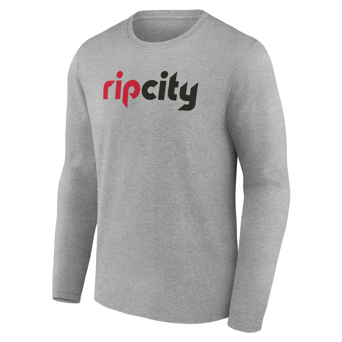 Portland Trail Blazers Alternate Logo Long Sleeve T-Shirt - Gray on sale
