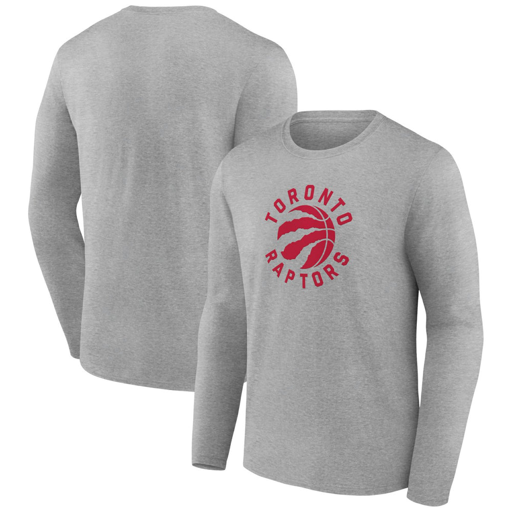 Toronto Raptors Alternate Logo Long Sleeve T-Shirt - Gray on sale