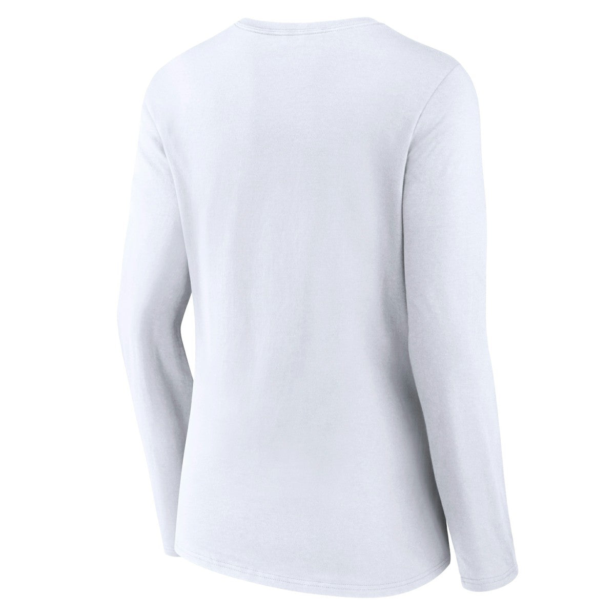Milwaukee Bucks Women's Alternate Logo V-Neck Long Sleeve T-Shirt - White outlet