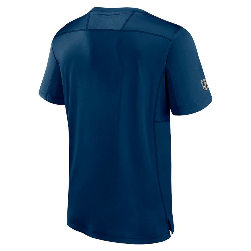 Seattle Kraken Fanatics Authentic Pro Tech T-Shirt - Deep Sea Blue T-shirts