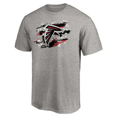 Atlanta Falcons True Color T-Shirt - Heather Gray on sale
