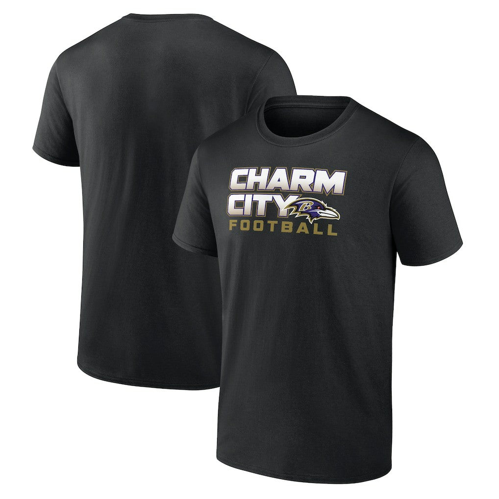 Baltimore Ravens Hometown Collection Sweep T-Shirt - Black cheap