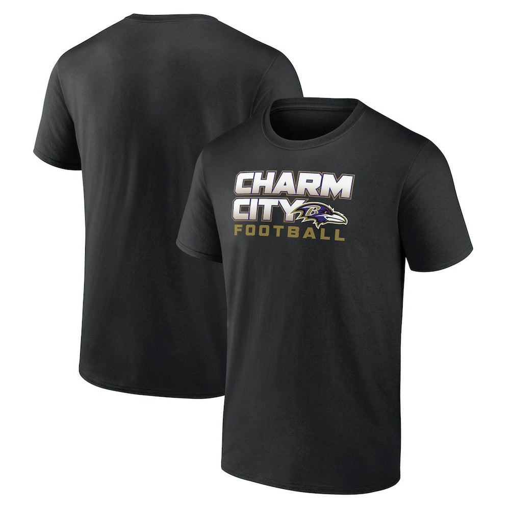 Baltimore Ravens Hometown Collection Sweep T-Shirt - Black cheap