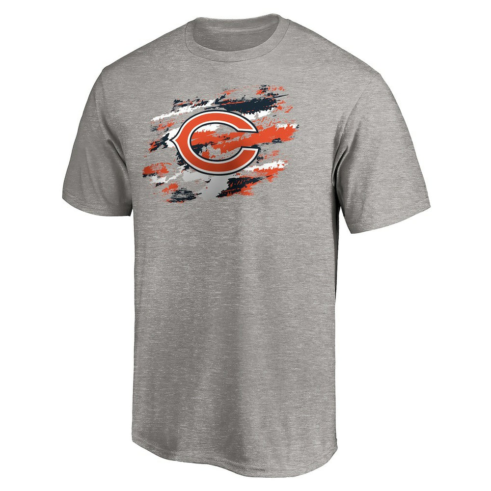 Chicago Bears True Color T-Shirt - Heather Gray sale