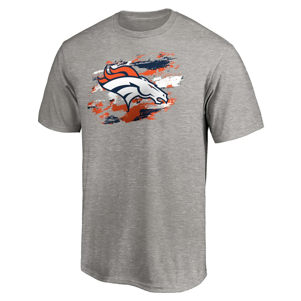 Denver Broncos True Color T-Shirt - Heather Gray online