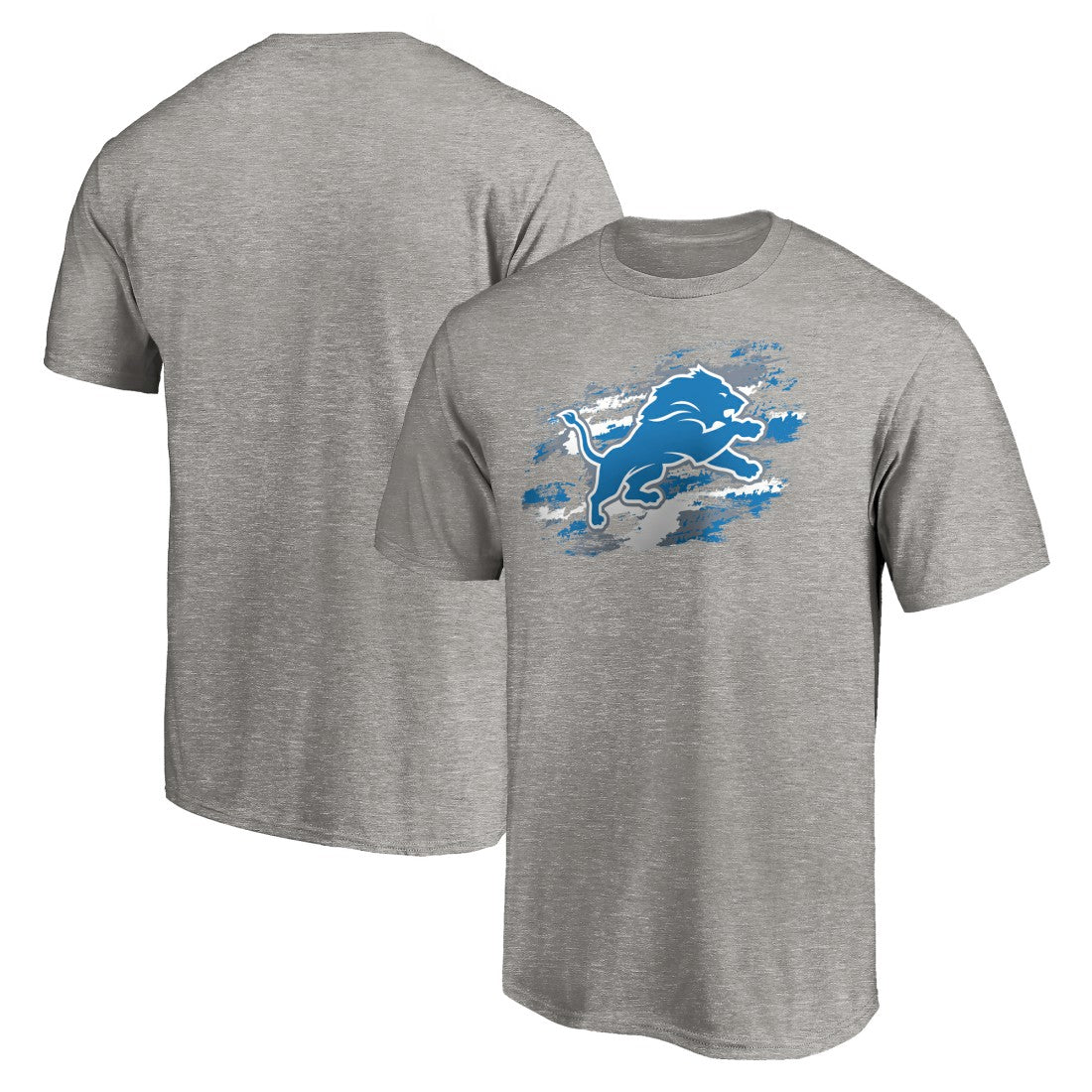 Detroit Lions True Color T-Shirt - Heather Gray on sale