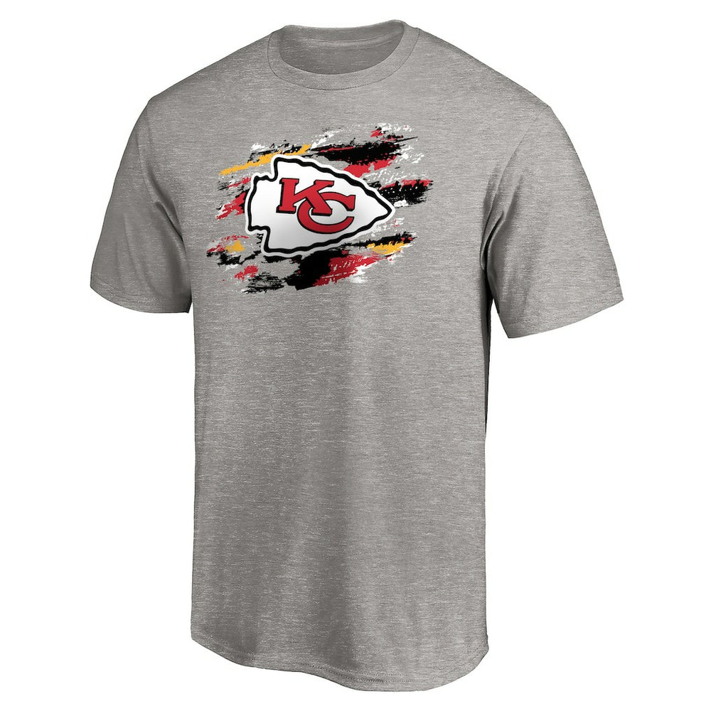 Kansas City Chiefs True Color T-Shirt - Heather Gray sale