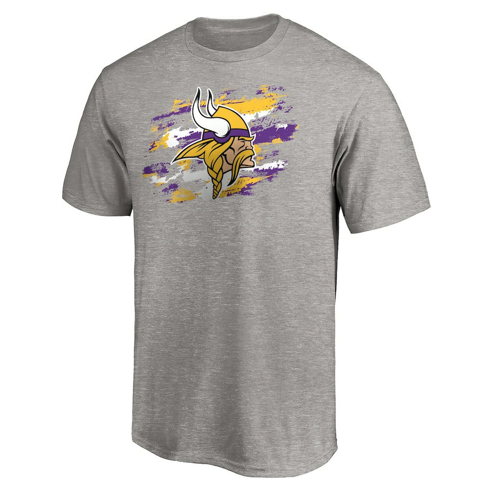 Minnesota Vikings True Color T-Shirt - Heather Gray discount