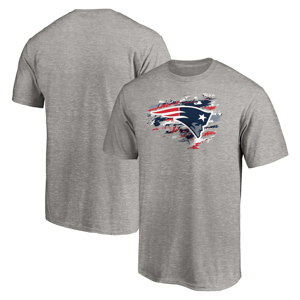 New England Patriots True Color T-Shirt - Heather Gray sale