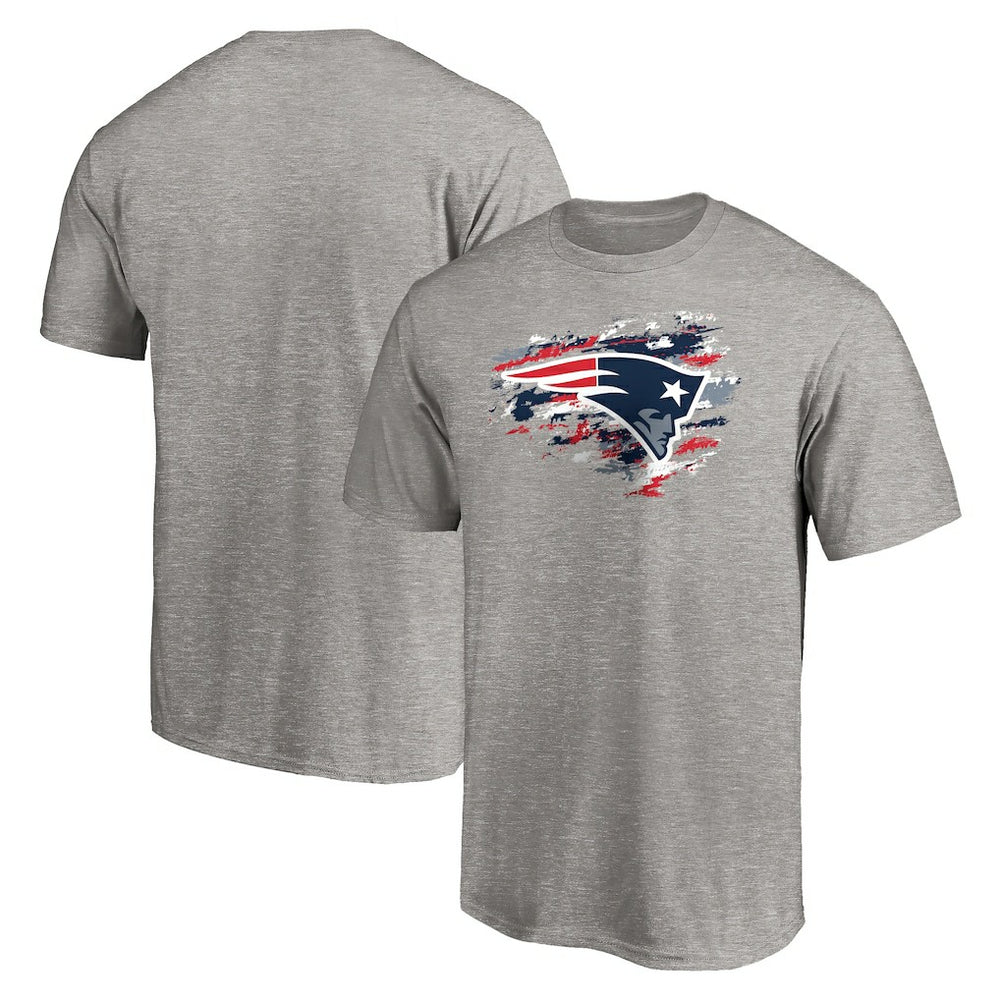 New England Patriots True Color T-Shirt - Heather Gray sale
