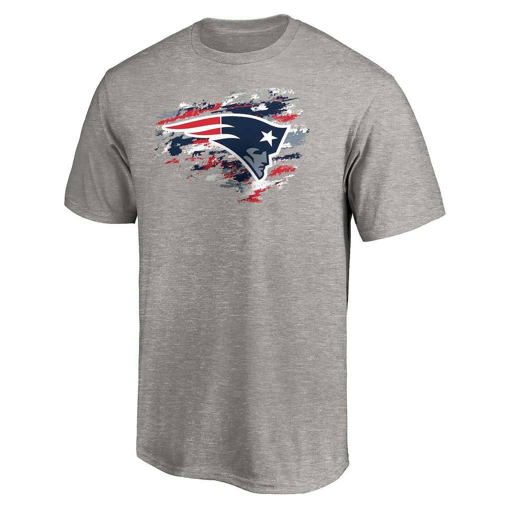New England Patriots True Color T-Shirt - Heather Gray sale