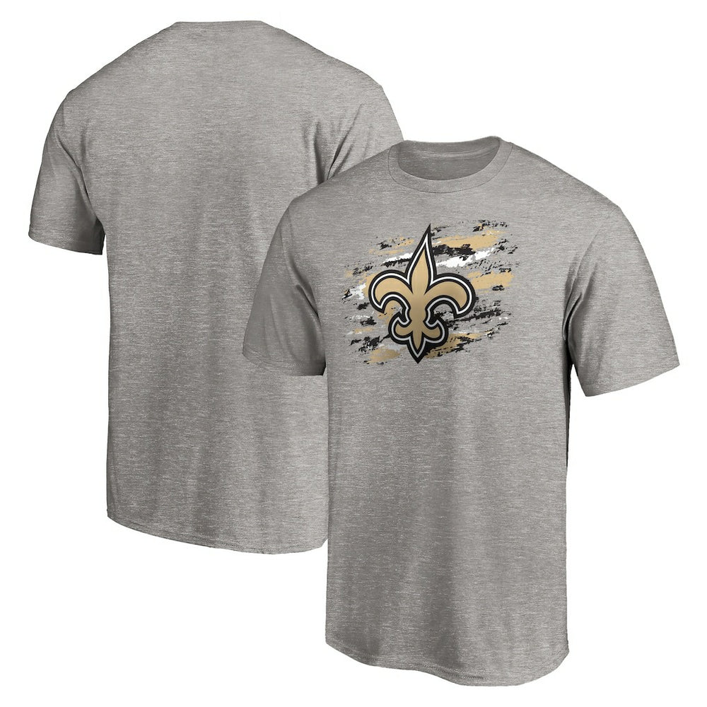 New Orleans Saints True Color T-Shirt - Heather Gray sale
