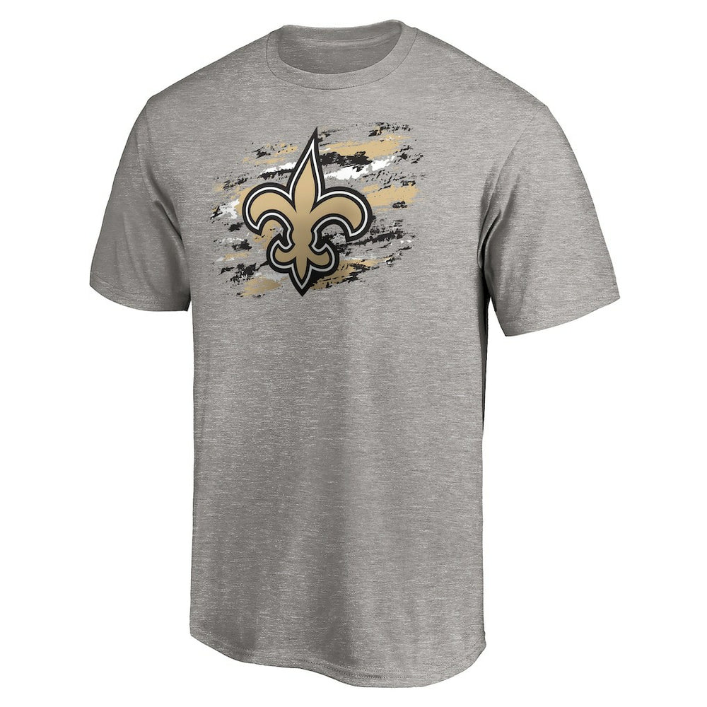 New Orleans Saints True Color T-Shirt - Heather Gray sale