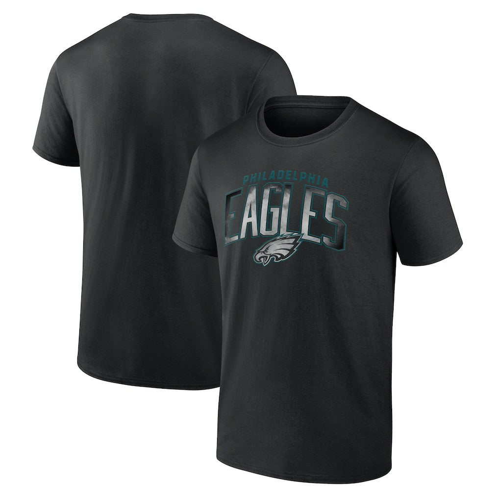 Philadelphia Eagles Smoke Arch T-Shirt - Black on sale