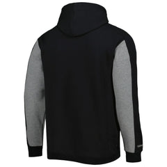 Chicago White Sox Colorblocked Fleece Pullover Hoodie Black/Gray