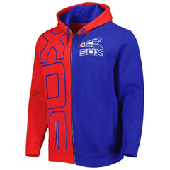 Chicago White Sox Fleece Full-Zip Hoodie Red/Navy