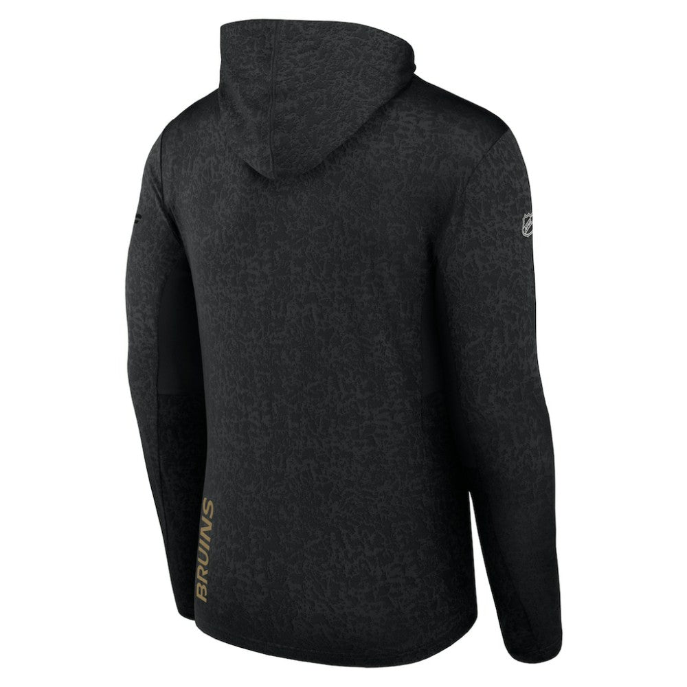 Boston Bruins Fanatics Authentic Pro Lightweight Pullover Hoodie - Black Hoodies