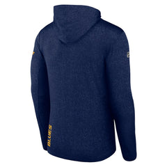 St. Louis Blues Fanatics Authentic Pro Lightweight Pullover Hoodie - Navy Hoodies