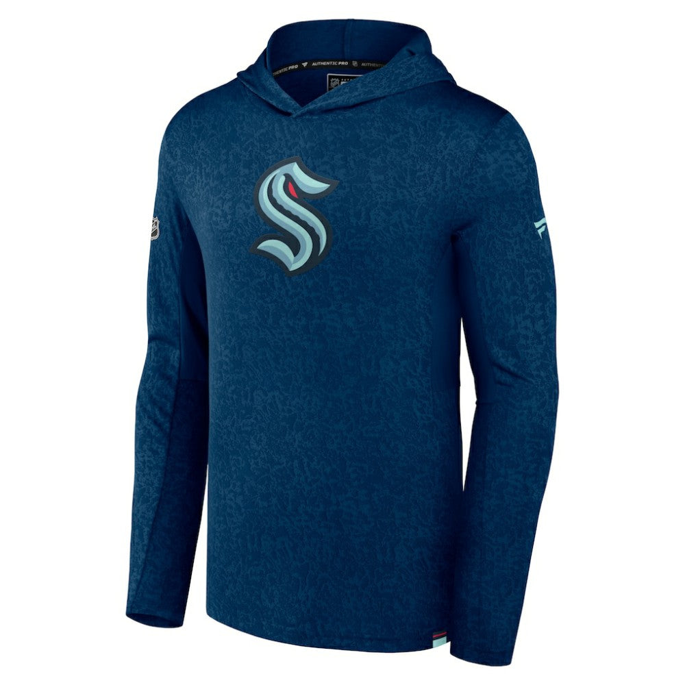 Seattle Kraken Fanatics Authentic Pro Lightweight Pullover Hoodie - Deep Sea Blue Hoodies