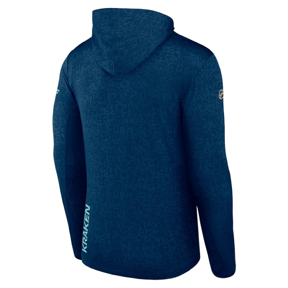 Seattle Kraken Fanatics Authentic Pro Lightweight Pullover Hoodie - Deep Sea Blue Hoodies