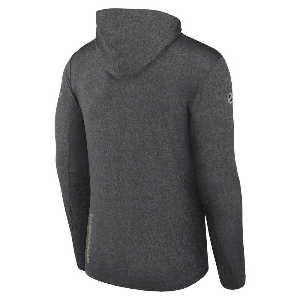 Vegas Golden Knights Fanatics Authentic Pro Lightweight Pullover Hoodie - Gray Hoodies