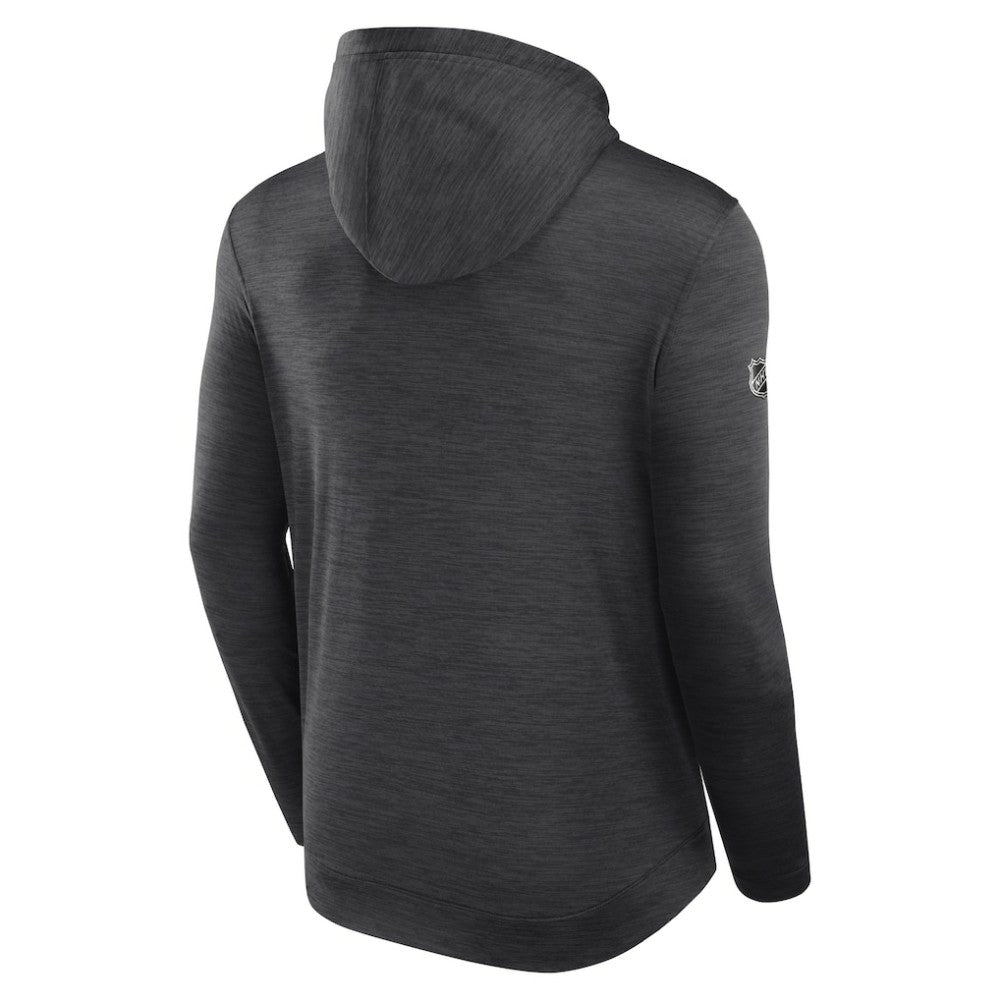 Boston Bruins Fanatics Authentic Pro Tech Pullover Hoodie - Heather Charcoal Hoodies
