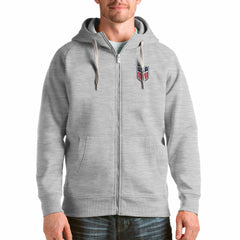 USMNT Antigua Victory Full-Zip Hoodie - Gray shop
