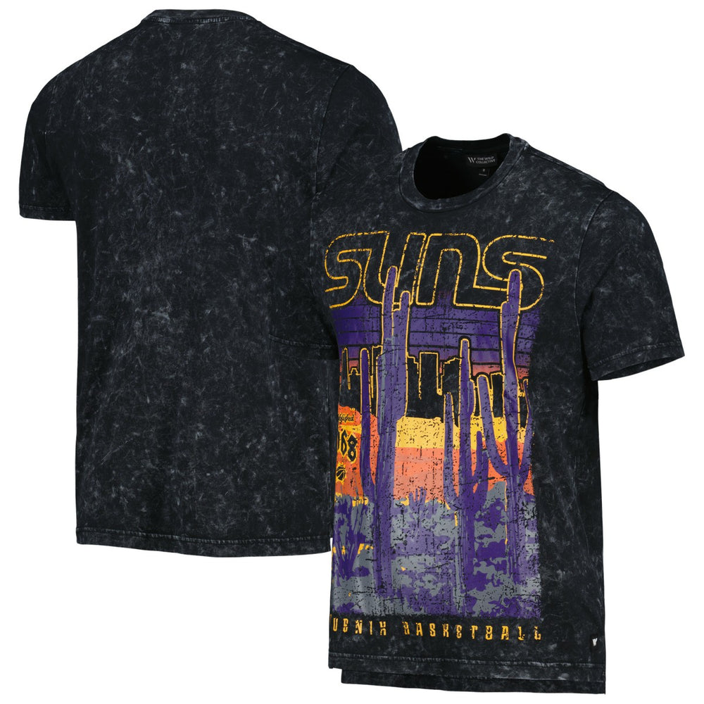 Phoenix Suns The Wild Collective Unisex Band T-Shirt - Black/Purple cheap