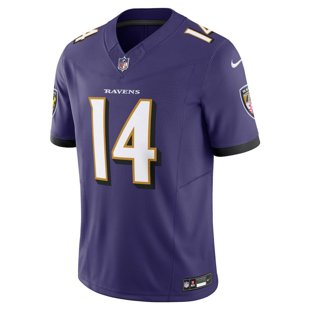 Kyle Hamilton Baltimore Ravens Vapor F.U.S.E. Limited Jersey - Purple outlet