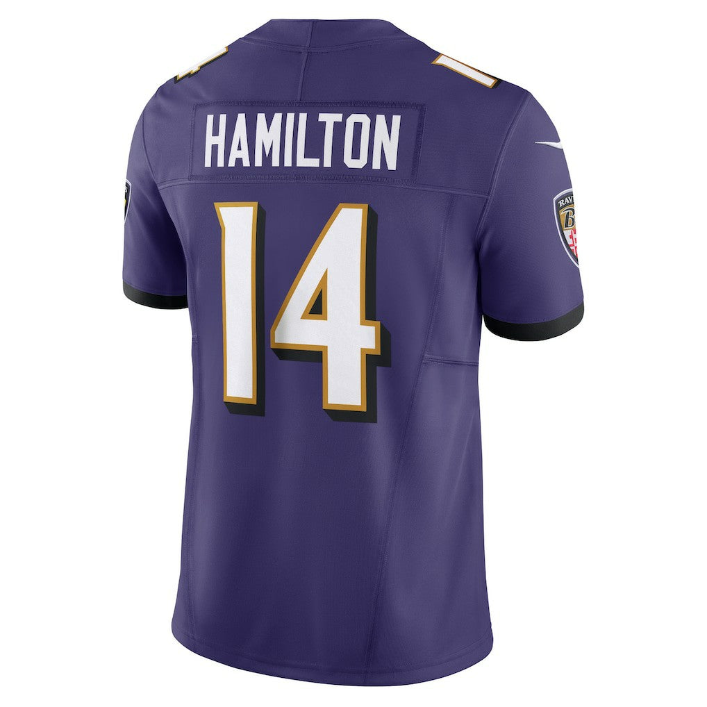Kyle Hamilton Baltimore Ravens Vapor F.U.S.E. Limited Jersey - Purple outlet