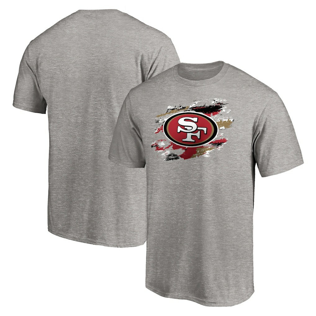 San Francisco 49ers True Color T-Shirt - Heather Gray outlet
