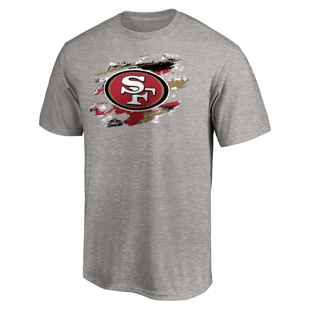 San Francisco 49ers True Color T-Shirt - Heather Gray outlet