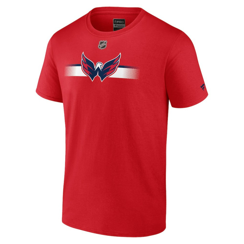Washington Capitals Fanatics Authentic Pro Secondary T-Shirt - Red T-shirts
